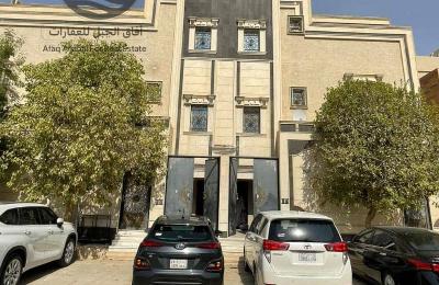 For rent | Floor with a large area + terrace – Al-Narjis Al-Janubi neighborhood