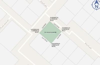 Land 892 SQM Facing North East on 20m Width Street