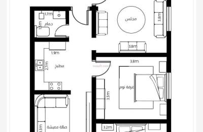 Apartment 1242.8 SQM with 4 Bedrooms