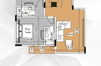 Apartment 625 SQM with 4 Bedrooms