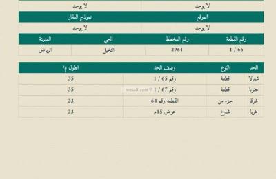 Land 805 SQM Facing West on 15m Width Street