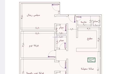Apartment 775 SQM with 3 Bedrooms