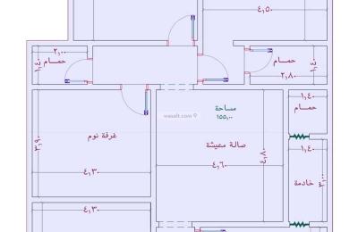 Apartment 1242.8 SQM with 4 Bedrooms