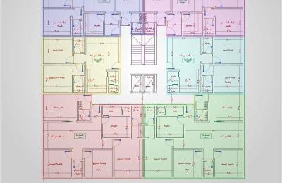 Apartment 900 SQM with 4 Bedrooms