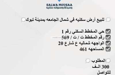 Land 461.02 SQM Facing North on 20m Width Street