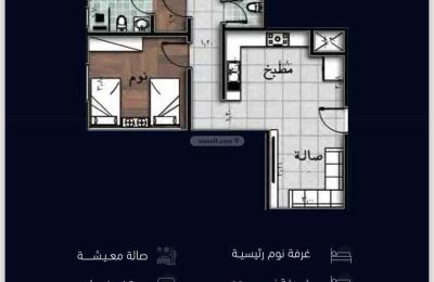 Apartment 2500 SQM with 2 Bedrooms