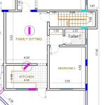 Floor 500 SQM with 2 Bedrooms