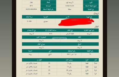 Land 875 SQM Facing East