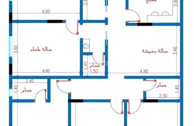 Apartment 775 SQM with 4 Bedrooms