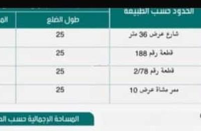 Land 625 SQM Facing North on 36m Width Street