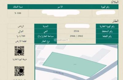 Land 1789 SQM Facing West on 20.2m Width Street
