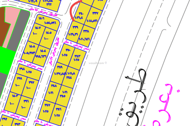 Land 1031.39 SQM Facing West on 22m Width Street