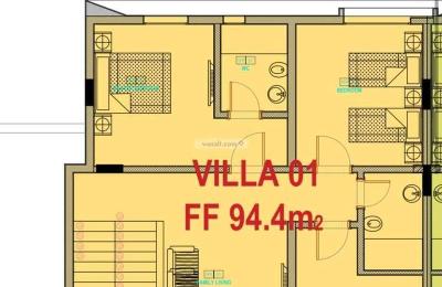 Villa 1010.61 SQM Facing South with 5 Bedrooms