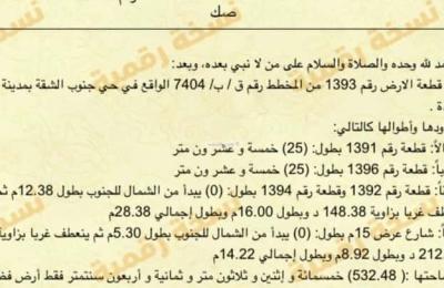 Land 532.48 SQM Facing West on 15m Width Street