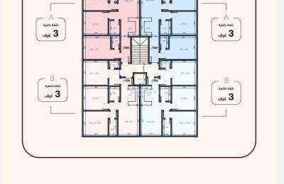 Apartment 582 SQM with 3 Bedrooms