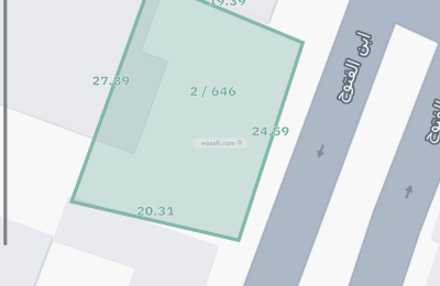 Land 517.36 SQM Facing East on 25m Width Street
