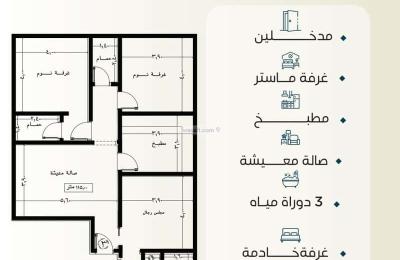 Apartment 660 SQM with 3 Bedrooms