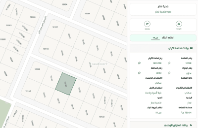 Land 375 SQM Facing East on 15m Width Street