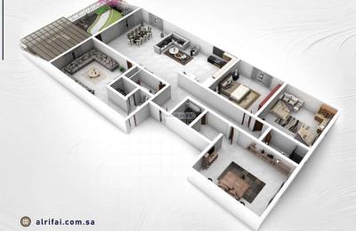 Apartment 172 SQM with 4 Bedrooms