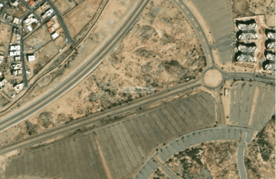 Land 12979.9 SQM Facing 3 Streets on 20m Width Street