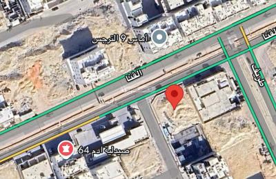 Land 990 SQM Facing North West on 36m Width Street