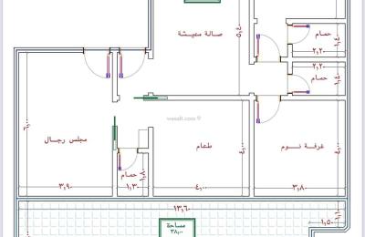 Apartment 759 SQM with 3 Bedrooms
