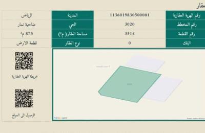 Land 875 SQM Facing South West on 20m Width Street