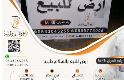 Land 312.5 SQM Facing East on 12m Width Street