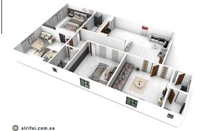 Apartment 121 SQM with 4 Bedrooms