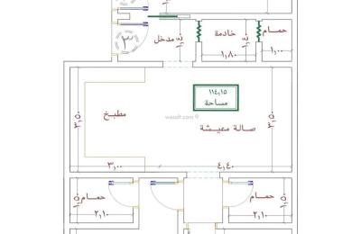 Apartment 750 SQM with 3 Bedrooms