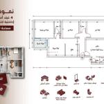 Apartment 1092 SQM with 4 Bedrooms