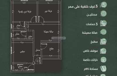 Apartment 704 SQM with 3 Bedrooms